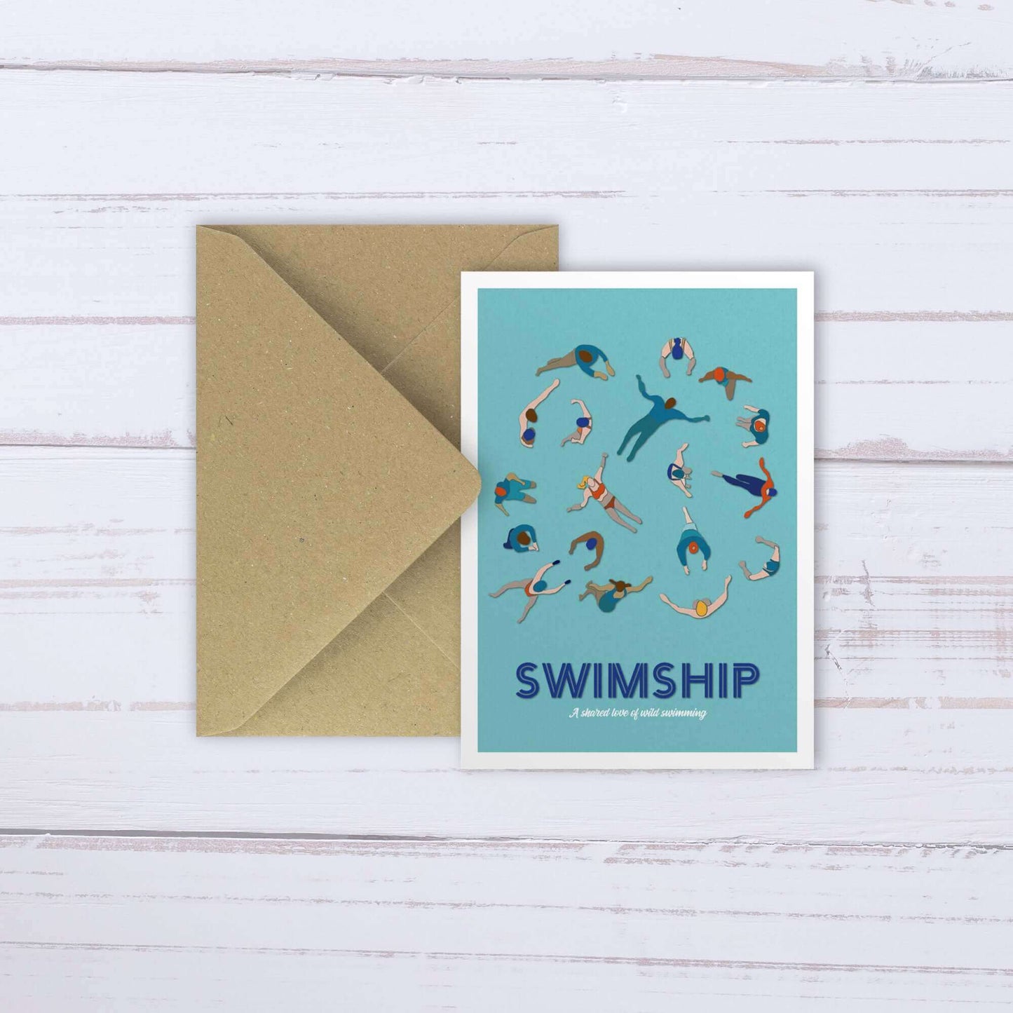 Wild Swimming Swimship | card
