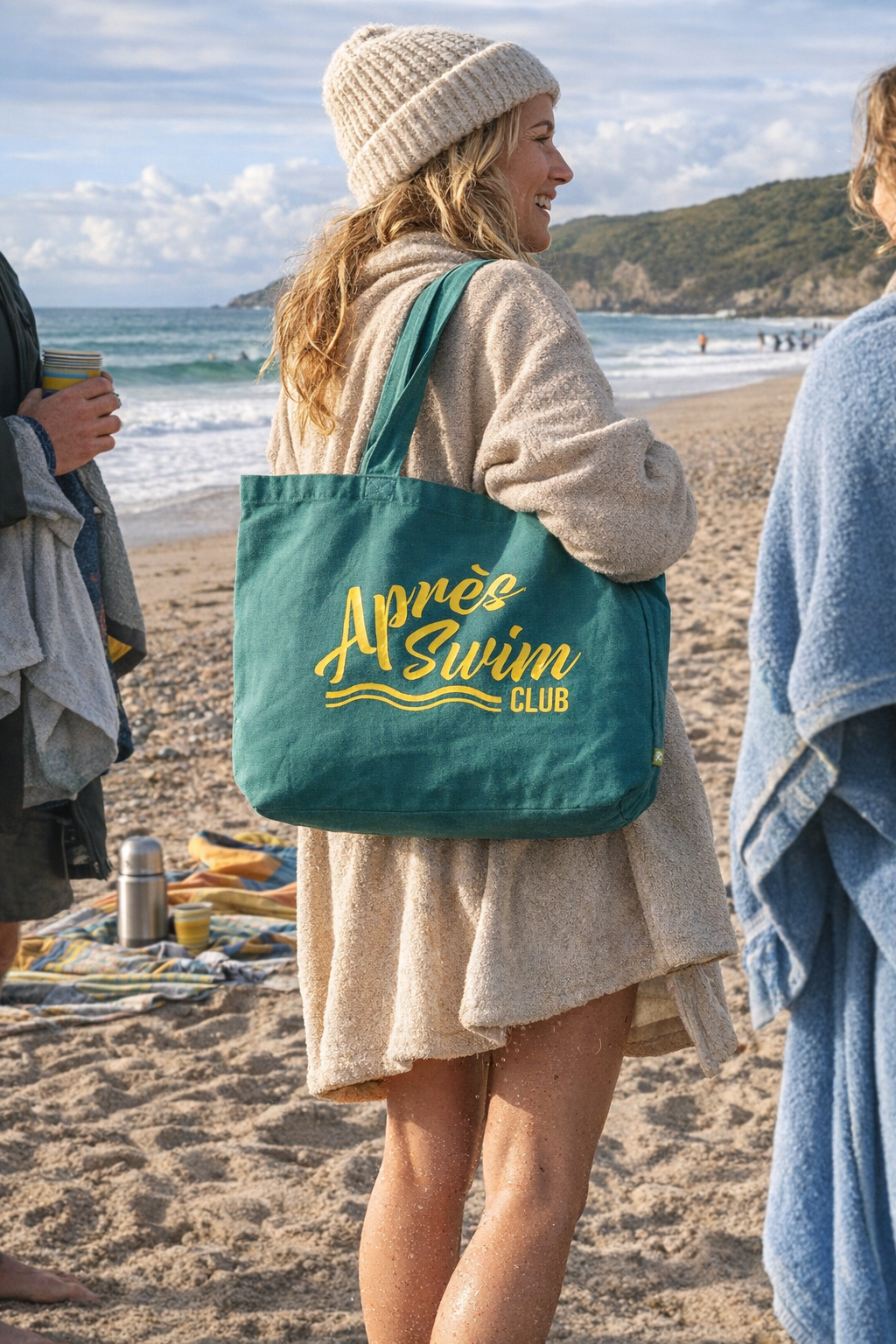 Après Swim Club Organic Cotton Maxi Tote Bag