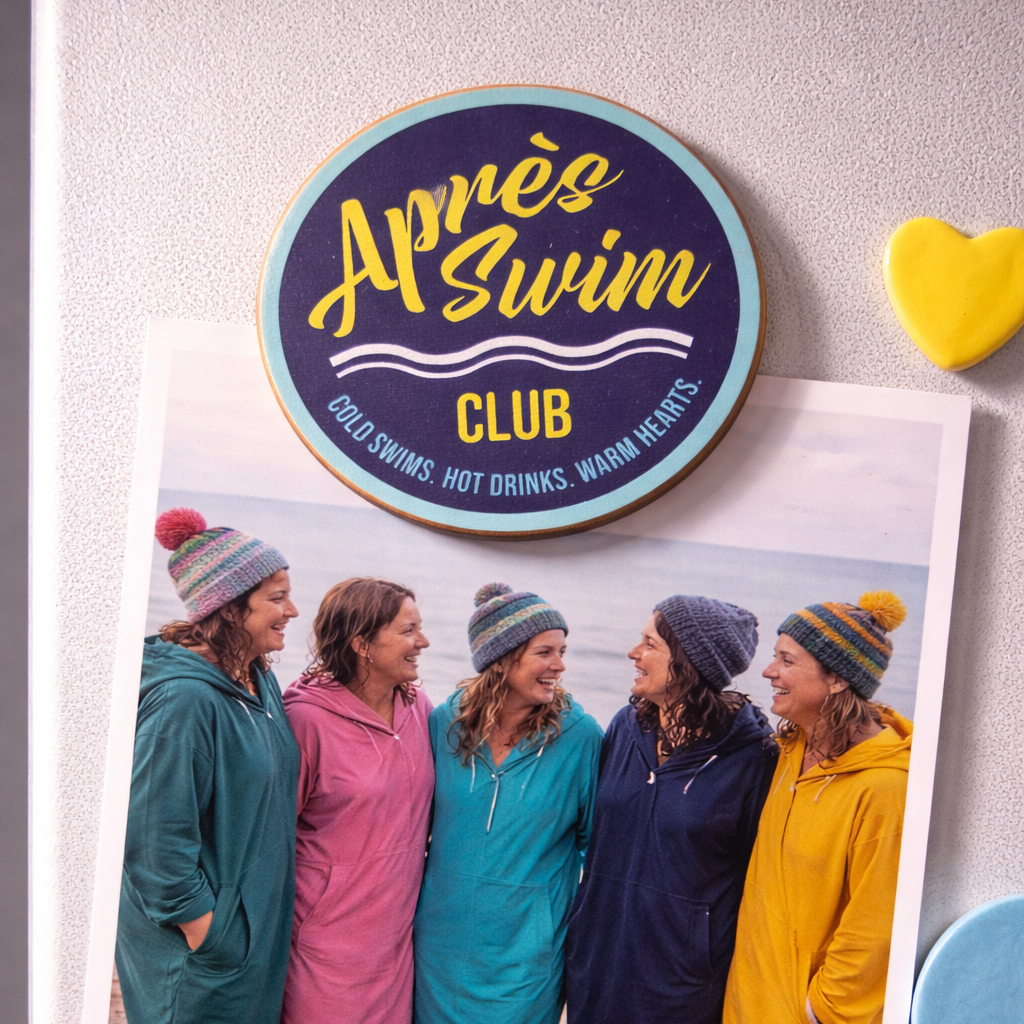 Après Swim Club Wooden Magnet