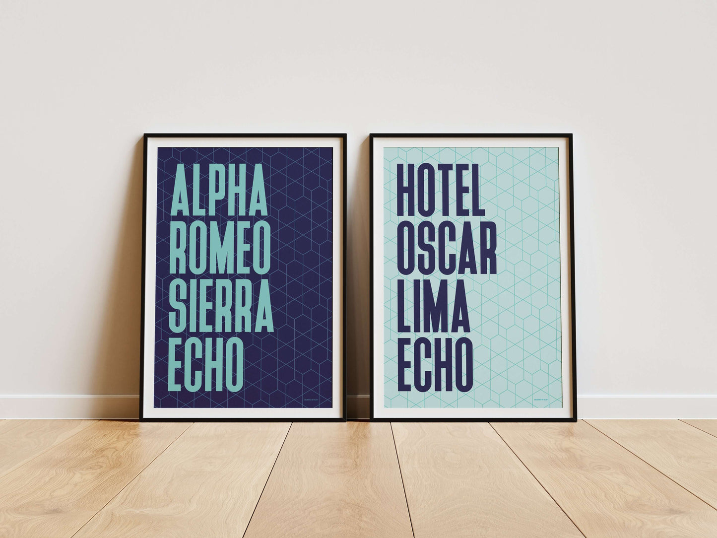 HOLE | Nato Phonetic print