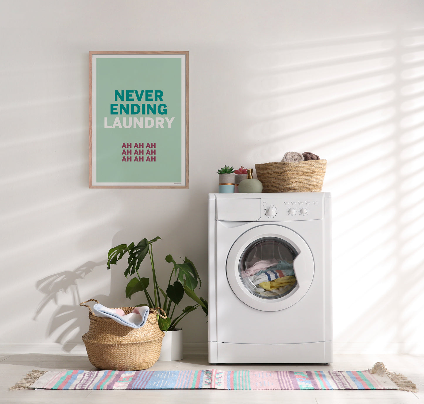 Never Ending Laundry | Print