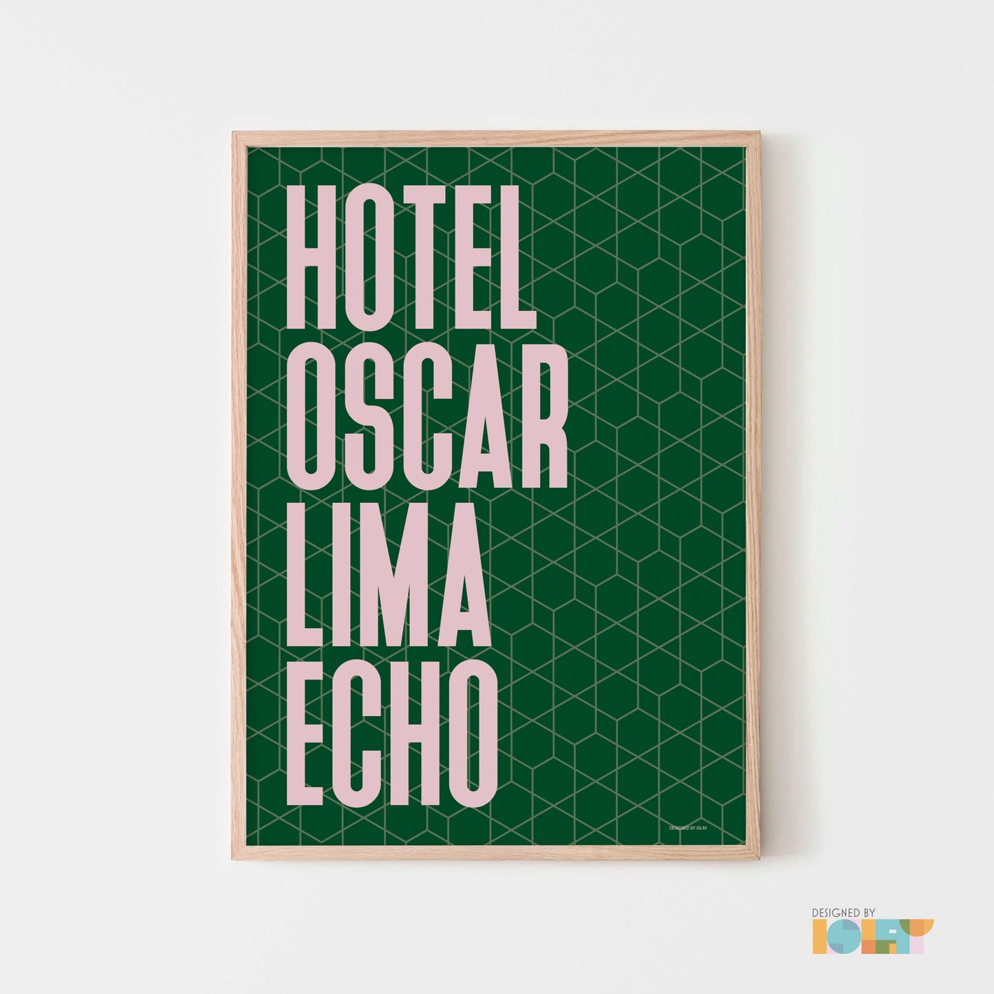 HOLE | Nato Phonetic print