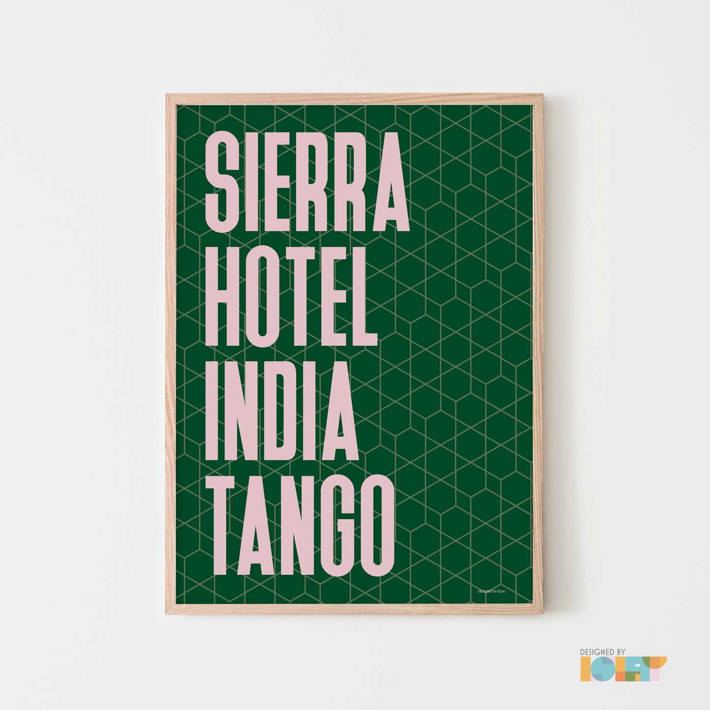 SHIT | Nato Phonetic print