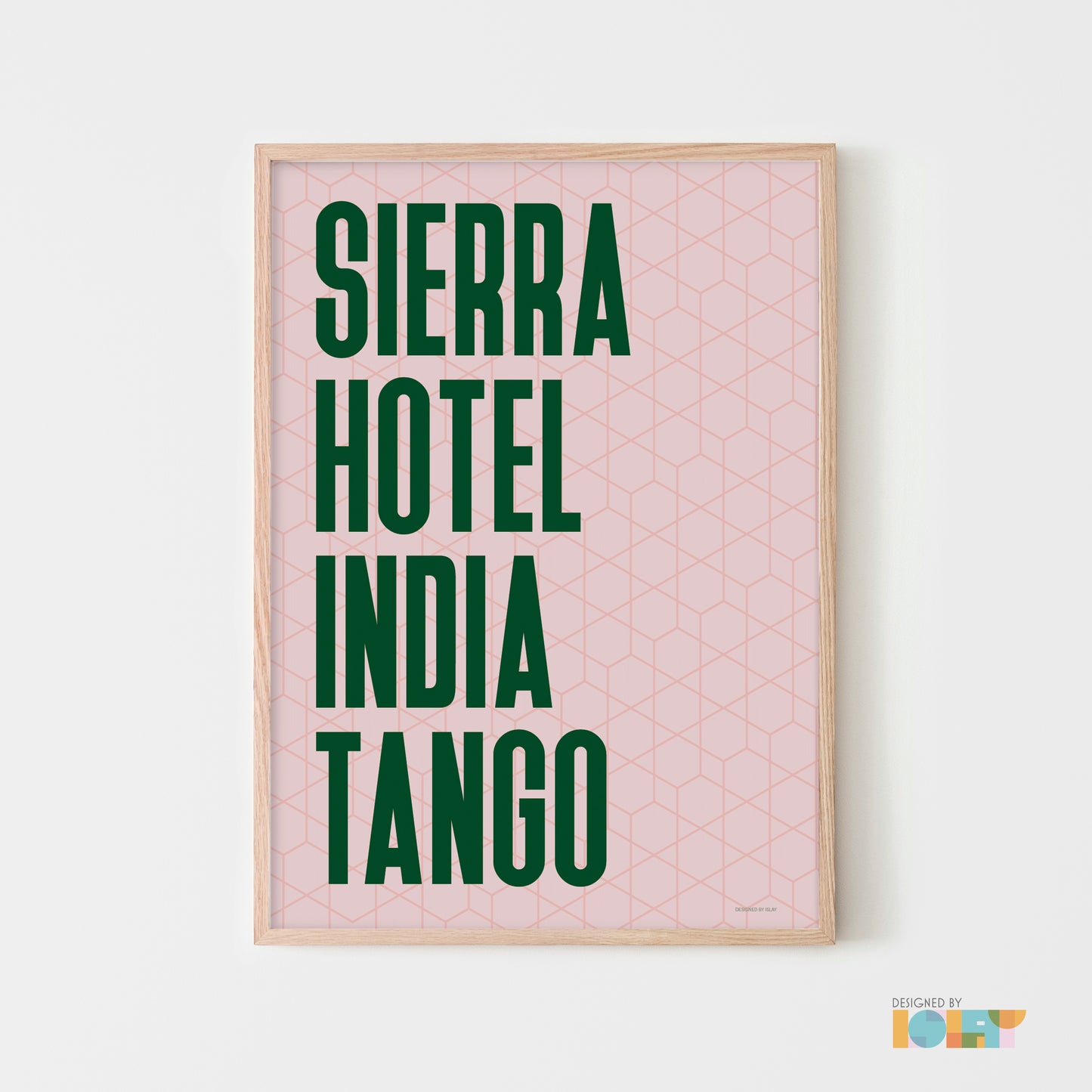 SHIT | Nato Phonetic print