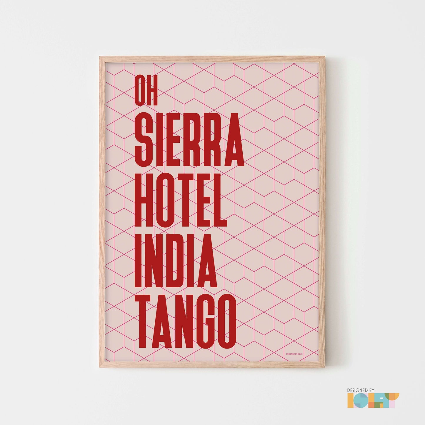 Oh SHIT | Nato Phonetic print