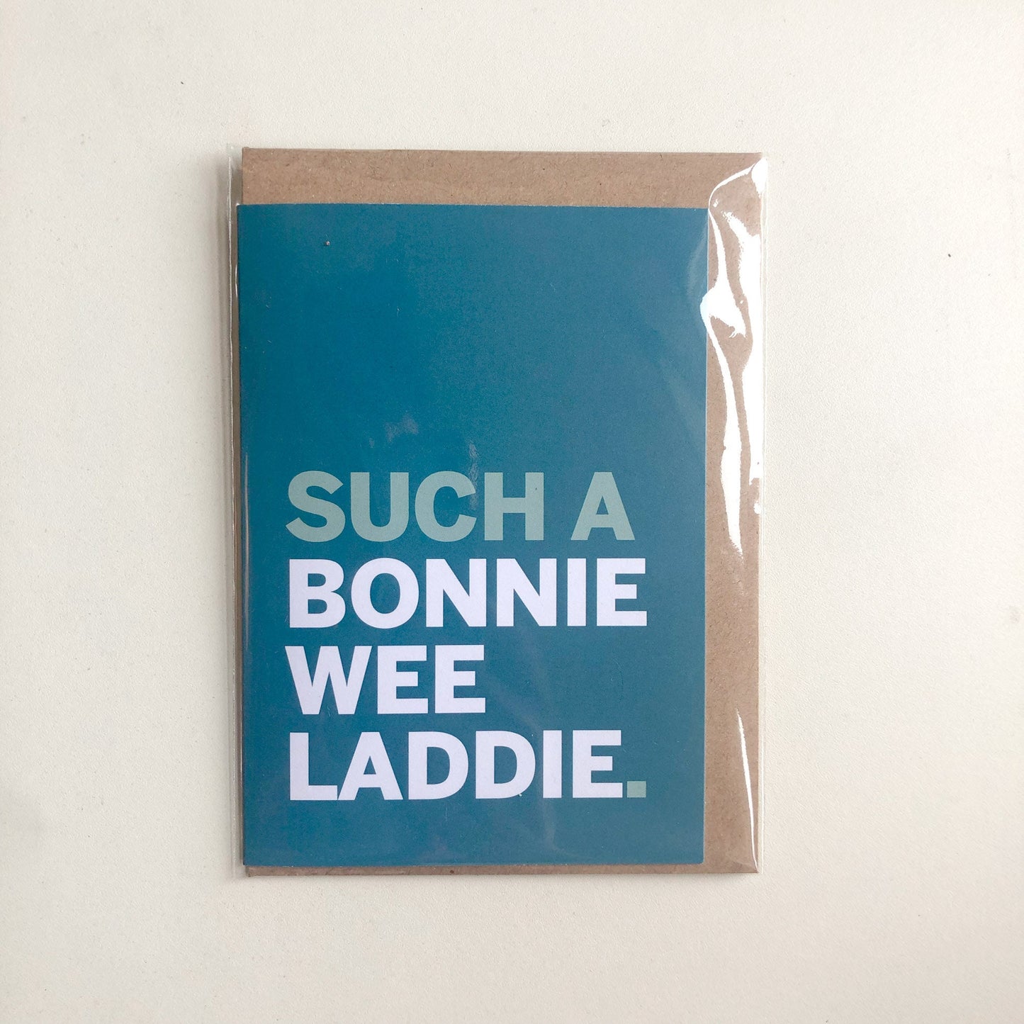 Bonnie Wee Laddie | card