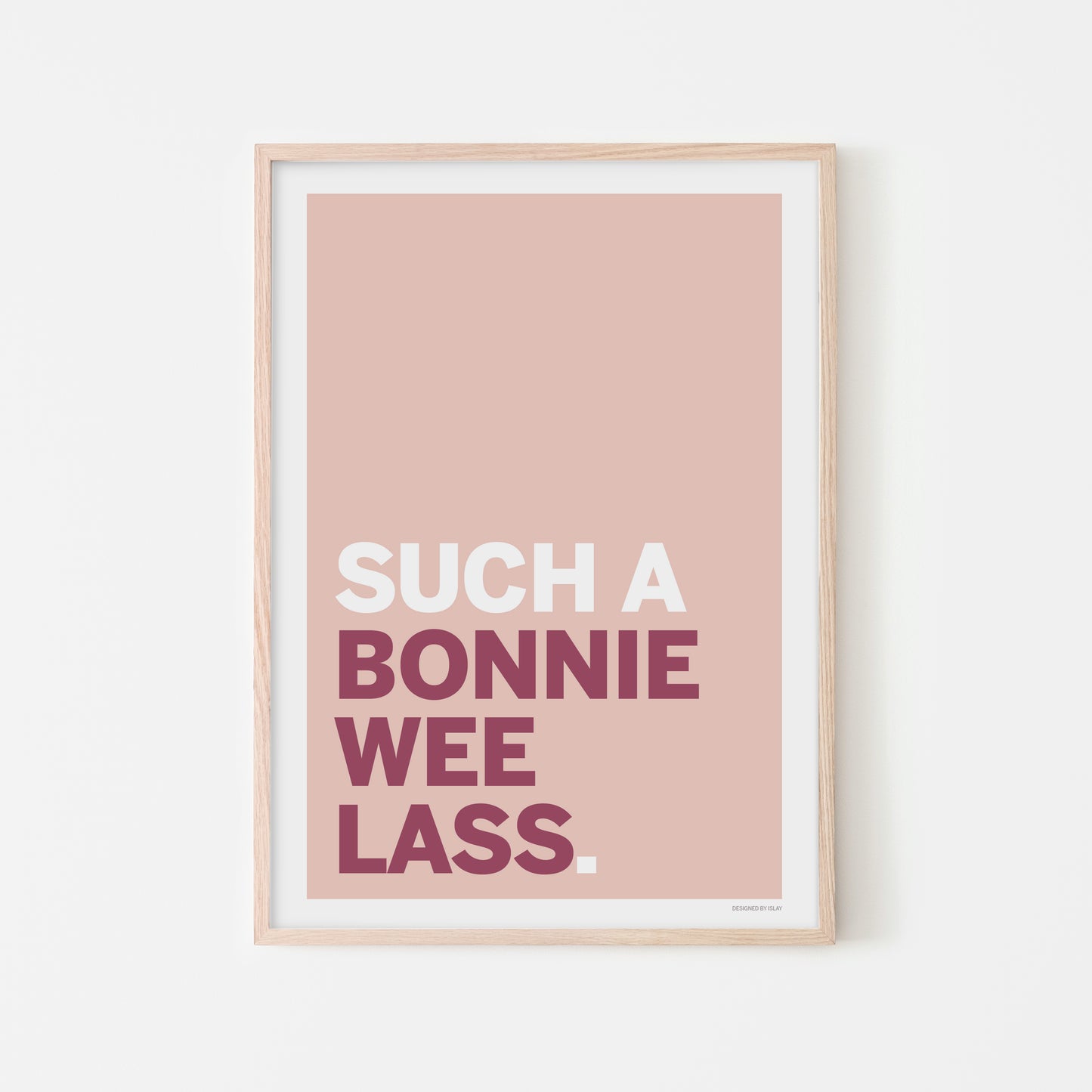 Bonnie Wee Lass | print