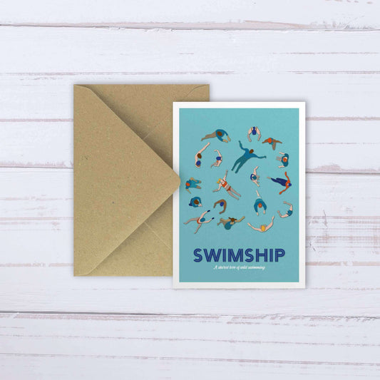 Wild Swimming Swimship | card