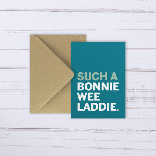 Bonnie Wee Laddie | card