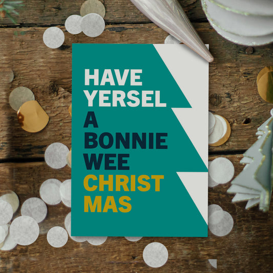 Scottish Christmas card | Bonnie Wee Tree