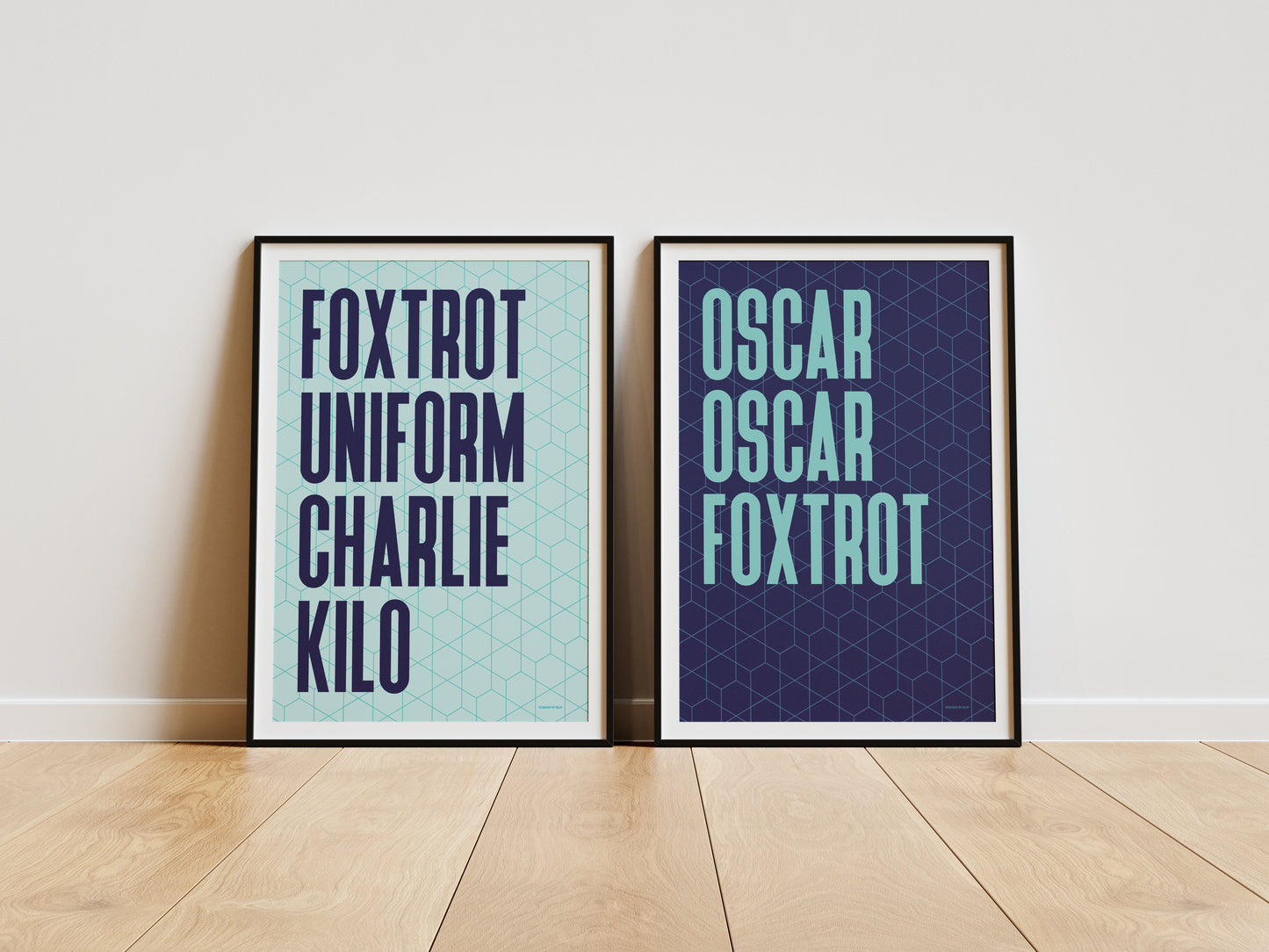 Foxtrot Uniform Charlie Kilo | Nato Phonetic print