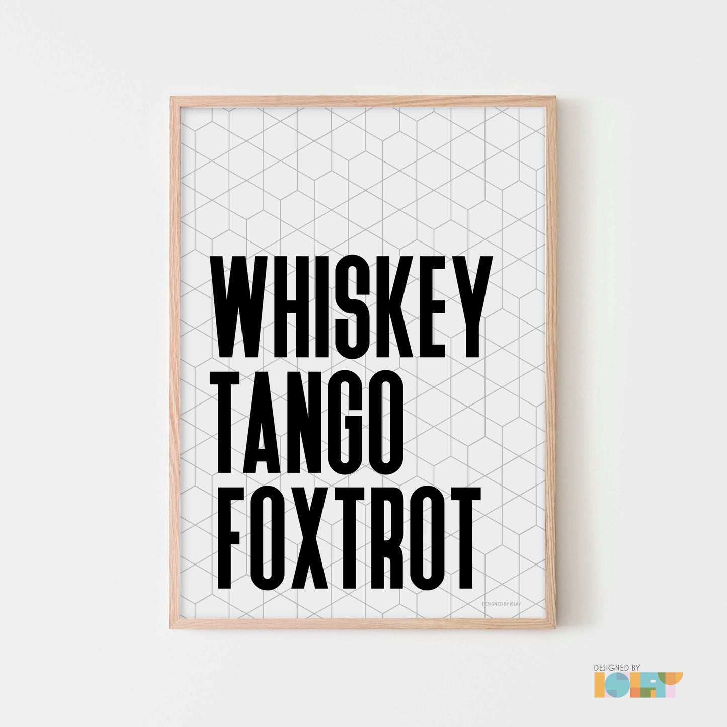 WTF | Nato Phonetic print
