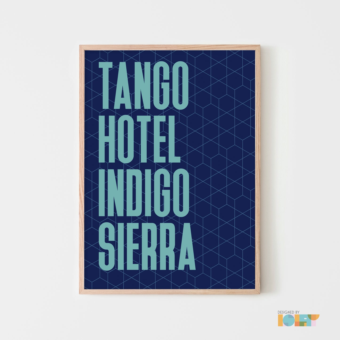 THIS | Nato Phonetic print