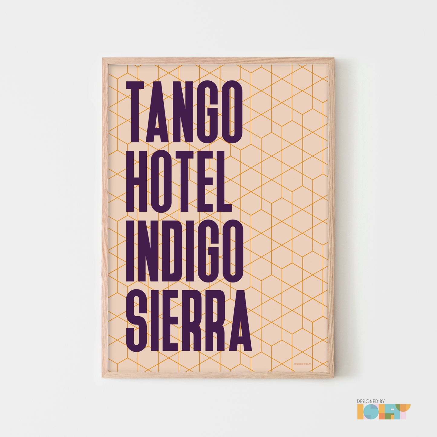 THIS | Nato Phonetic print
