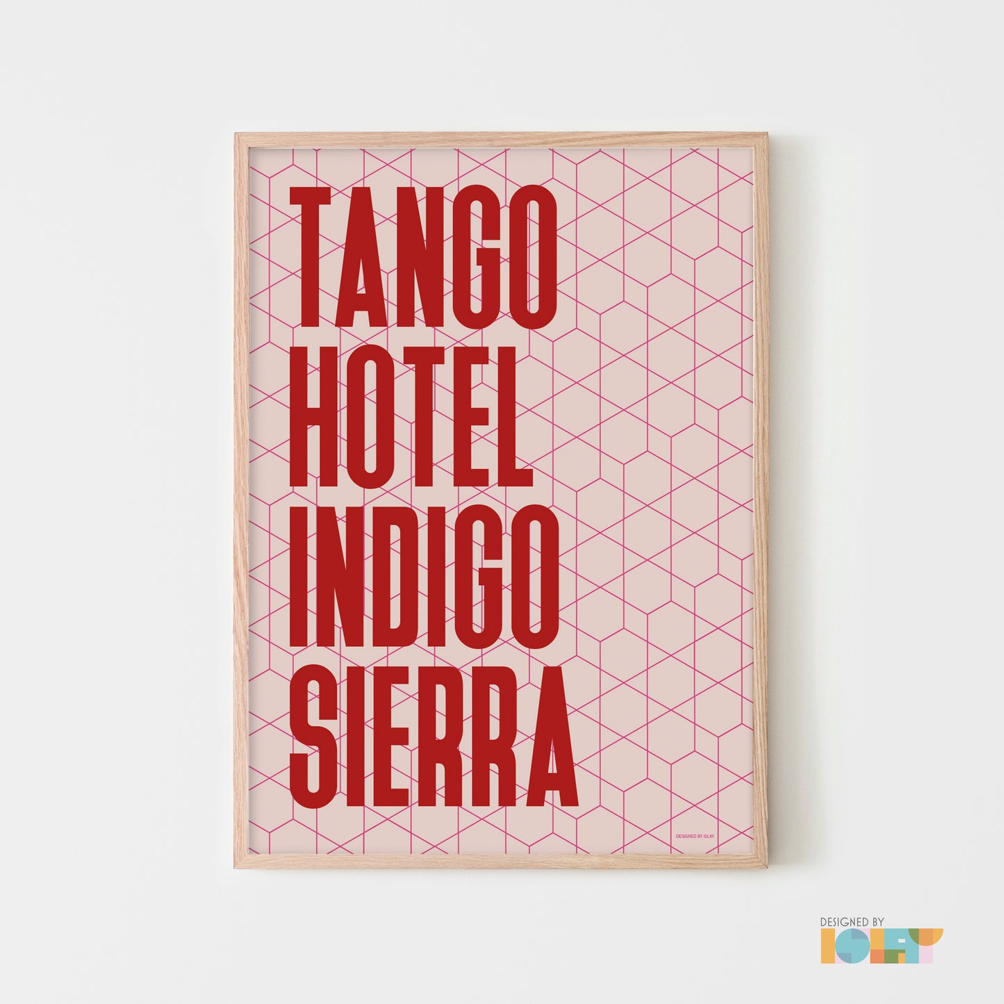 THIS | Nato Phonetic print