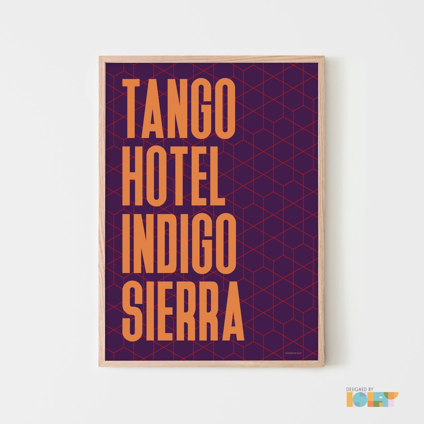 THIS | Nato Phonetic print