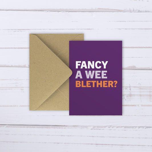 Fancy a Blether | Card
