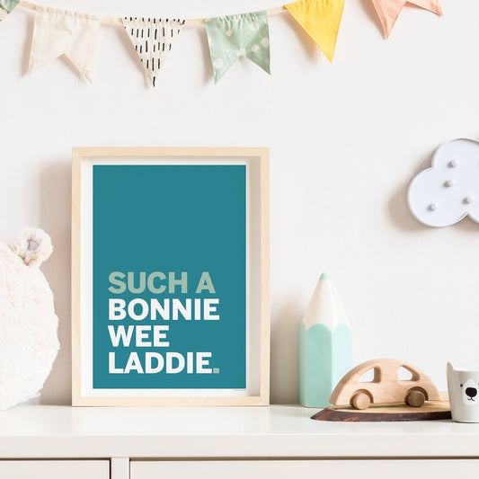 Bonnie Wee Laddie | print