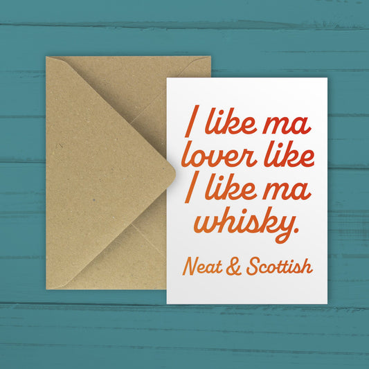 Whisky lover | card