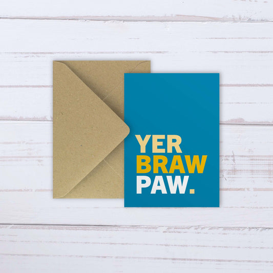 Braw Paw | card